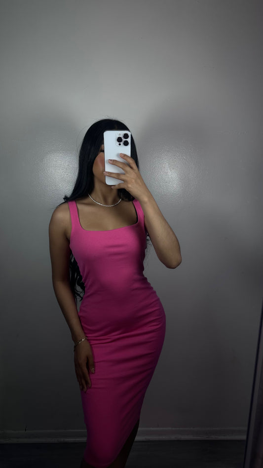 Barbie pink dress